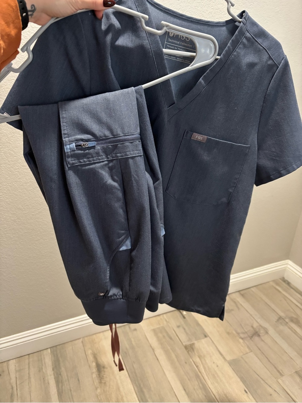 FIGS LIMITED EDITION HEATHER DENIM SET